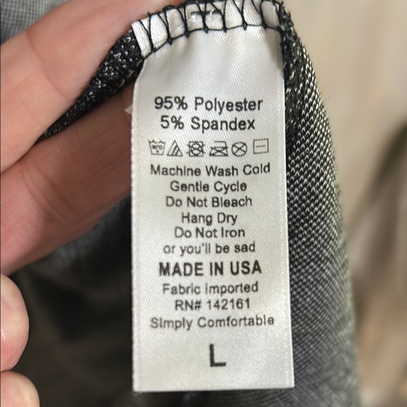 NWT LuLaRoe Black and White Knit Cardigan - Picture 6 of 7